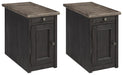 Tyler Creek End Table Set - Jack’s Furniture and More (Laredo, TX)