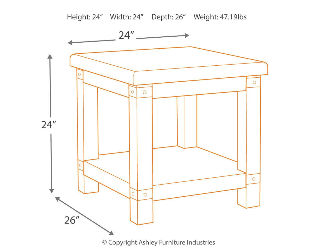 Carynhurst End Table Set - Jack’s Furniture and More (Laredo, TX)