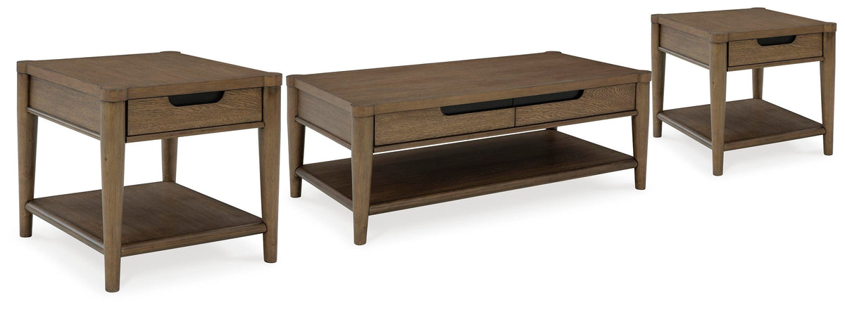 Roanhowe Occasional Table Set - Jack’s Furniture and More (Laredo, TX)