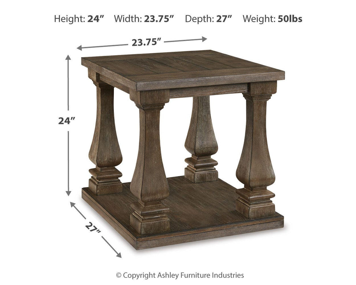Johnelle End Table - Jack’s Furniture and More (Laredo, TX)