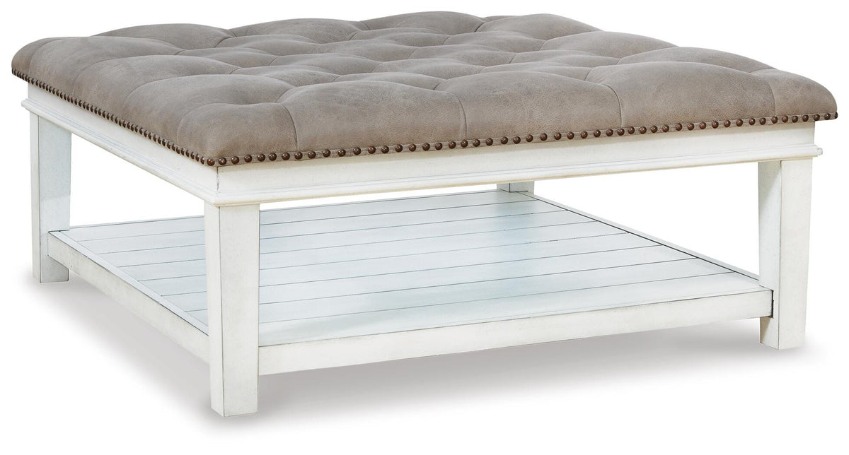 Kanwyn Upholstered Ottoman Coffee Table - Jack’s Furniture and More (Laredo, TX)