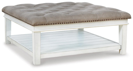 Kanwyn Upholstered Ottoman Coffee Table - Jack’s Furniture and More (Laredo, TX)