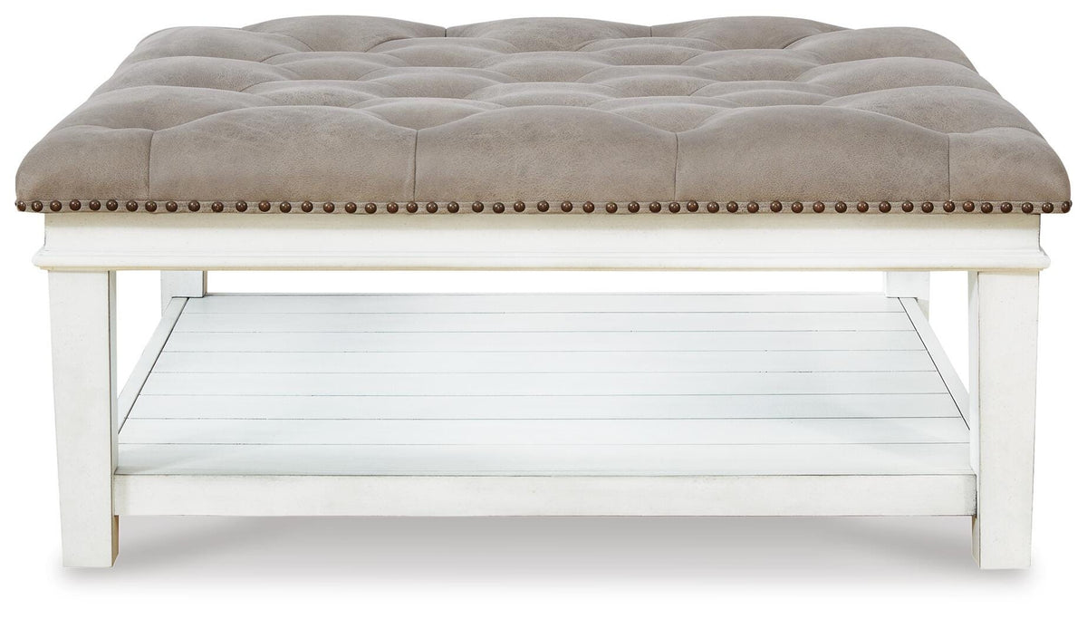 Kanwyn Upholstered Ottoman Coffee Table - Jack’s Furniture and More (Laredo, TX)