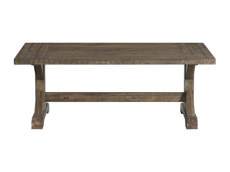 Finn Trestle Base Coffee Table - Jack’s Furniture and More (Laredo, TX)
