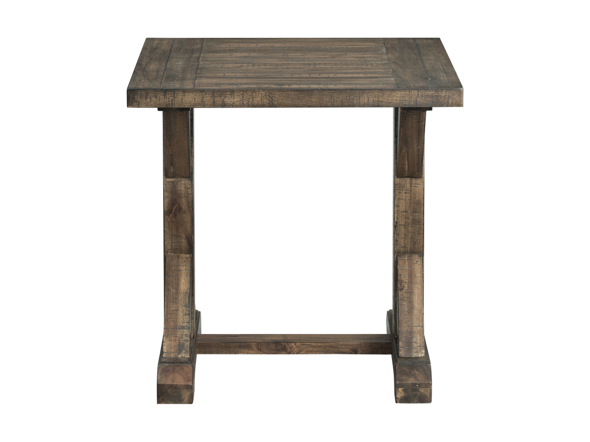 Finn Trestle Base End Table - Jack’s Furniture and More (Laredo, TX)