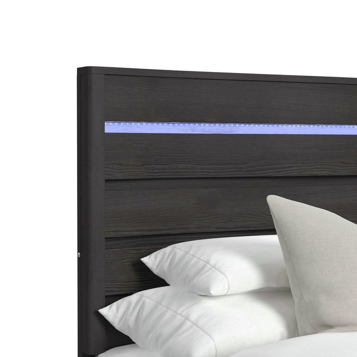Tobias Bed with LED - Jack’s Furniture and More (Laredo, TX)