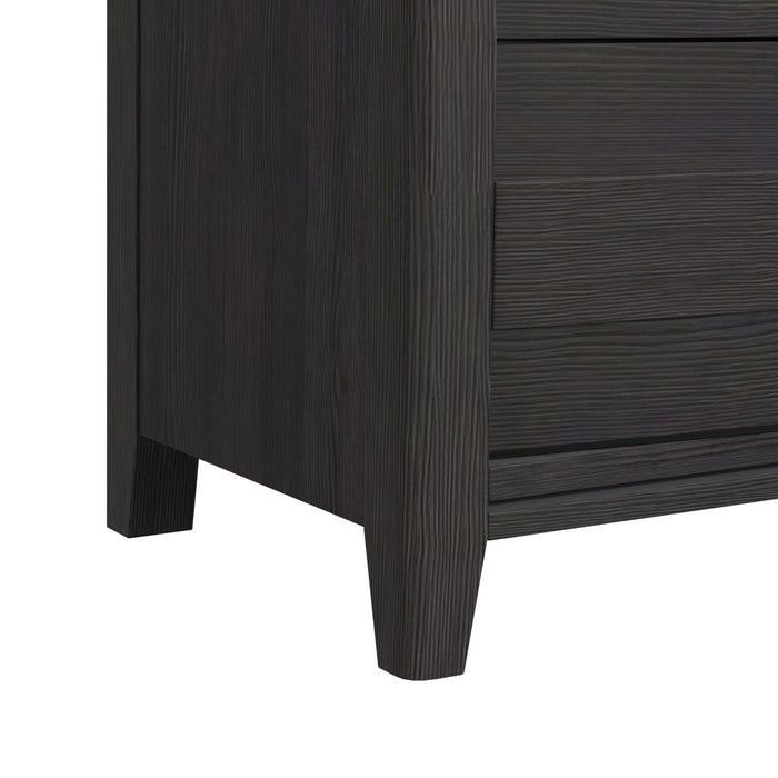 Tobias 5-Drawer Chest in Black - Jack’s Furniture and More (Laredo, TX)