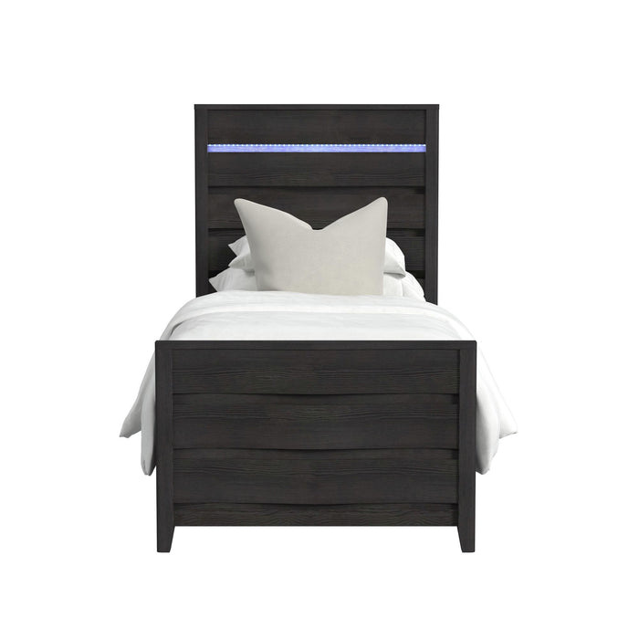 Tobias Bed with LED - Jack’s Furniture and More (Laredo, TX)