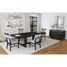 Transcend Dining Table with 22" Leaf in Charcoal - Jack’s Furniture and More (Laredo, TX)