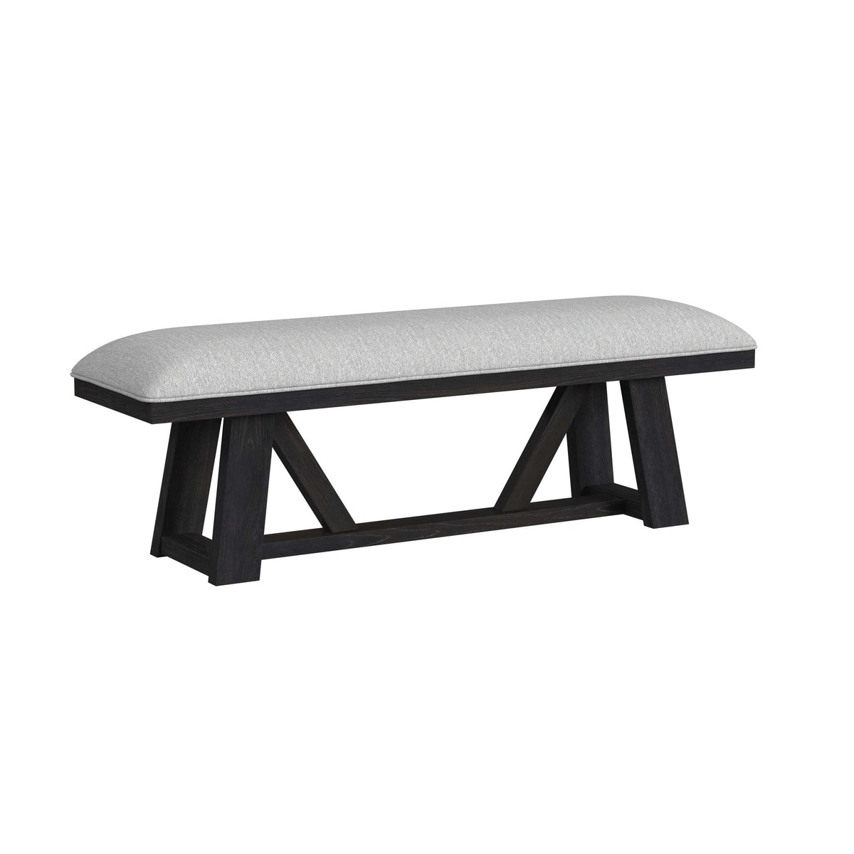 Transcend Standard Height Dining Set in Charcoal-Table and Four Chairs - Jack’s Furniture and More (Laredo, TX)