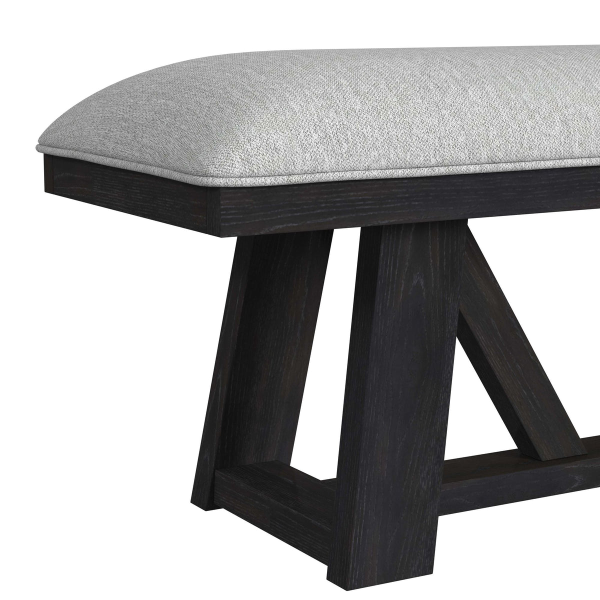 Transcend Standard Height Dining Set in Charcoal-Table and Four Chairs - Jack’s Furniture and More (Laredo, TX)