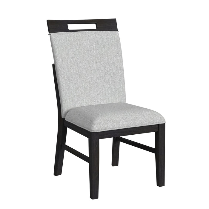 Transcend Standard Height Dining Set in Charcoal-Table and Four Chairs - Jack’s Furniture and More (Laredo, TX)