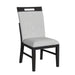 Transcend Standard Height Dining Set in Charcoal-Table and Four Chairs - Jack’s Furniture and More (Laredo, TX)