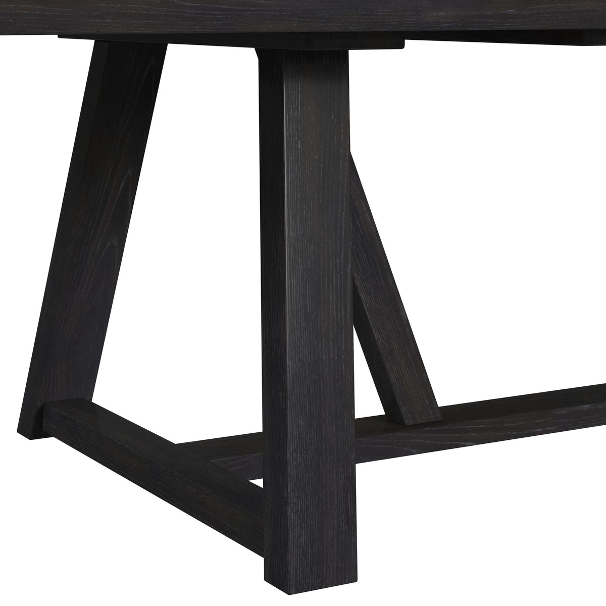Transcend Standard Height Dining Set in Charcoal-Table and Four Chairs - Jack’s Furniture and More (Laredo, TX)