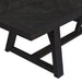 Transcend Standard Height Dining Set in Charcoal-Table and Four Chairs - Jack’s Furniture and More (Laredo, TX)