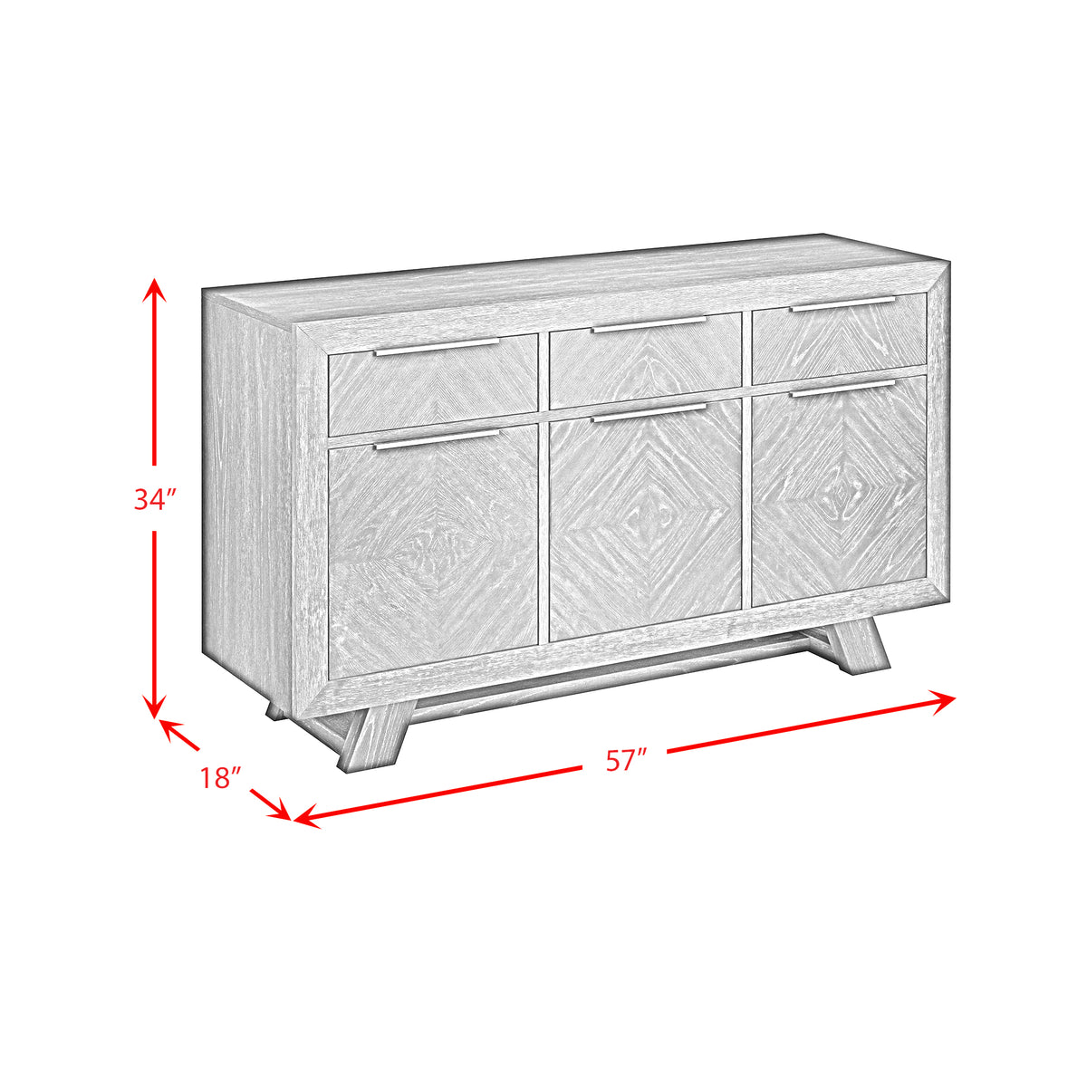 Transcend Server in Charcoal - Jack’s Furniture and More (Laredo, TX)