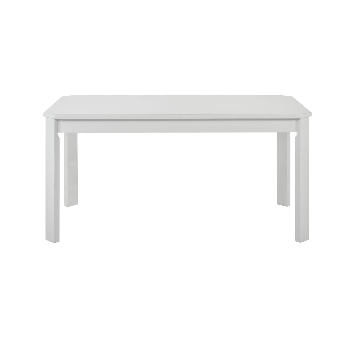 Travis Youth 5PC Dining Set with Table and 4 Chairs in White - Jack’s Furniture and More (Laredo, TX)