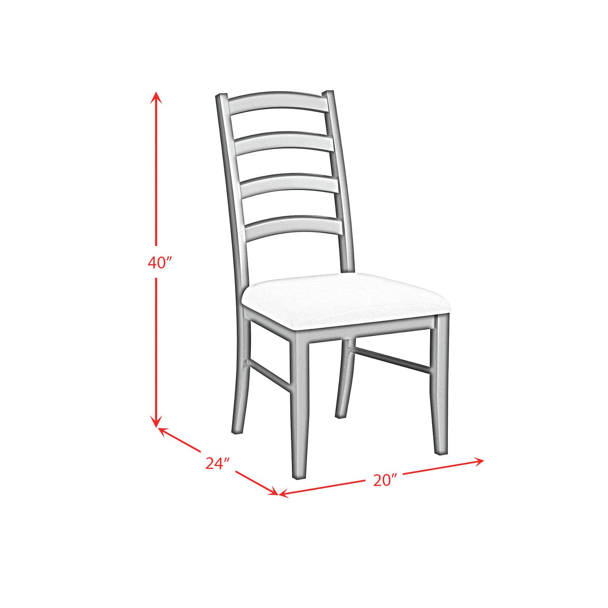 Tulane 6PC Dining Set with Table, 4 Chairs, and Bench in Oak and Black