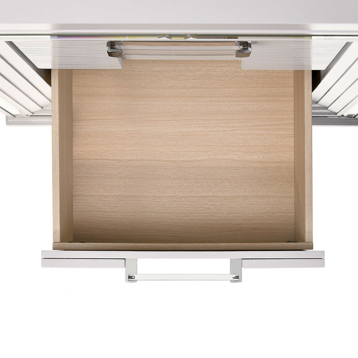 Twenty Nine Dressing Set w/LED & USB Plug White - Jack’s Furniture and More (Laredo, TX)