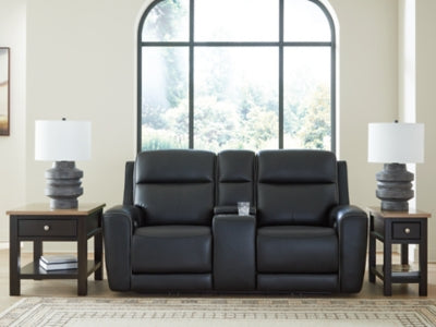 5Z-Relaxation Power Reclining Loveseat with Console - Jack’s Furniture and More (Laredo, TX)