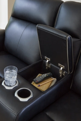 5Z-Relaxation Power Reclining Loveseat with Console - Jack’s Furniture and More (Laredo, TX)