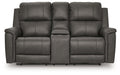 Bleckley Power Reclining Loveseat with Console - Jack’s Furniture and More (Laredo, TX)