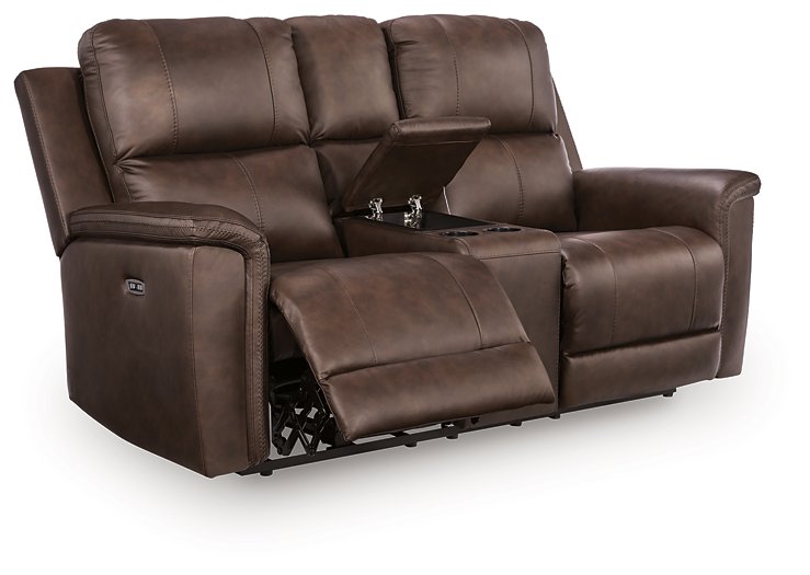 Bleckley Power Reclining Loveseat with Console - Jack’s Furniture and More (Laredo, TX)