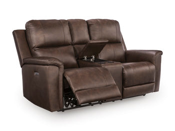 Bleckley Power Reclining Loveseat with Console - Jack’s Furniture and More (Laredo, TX)