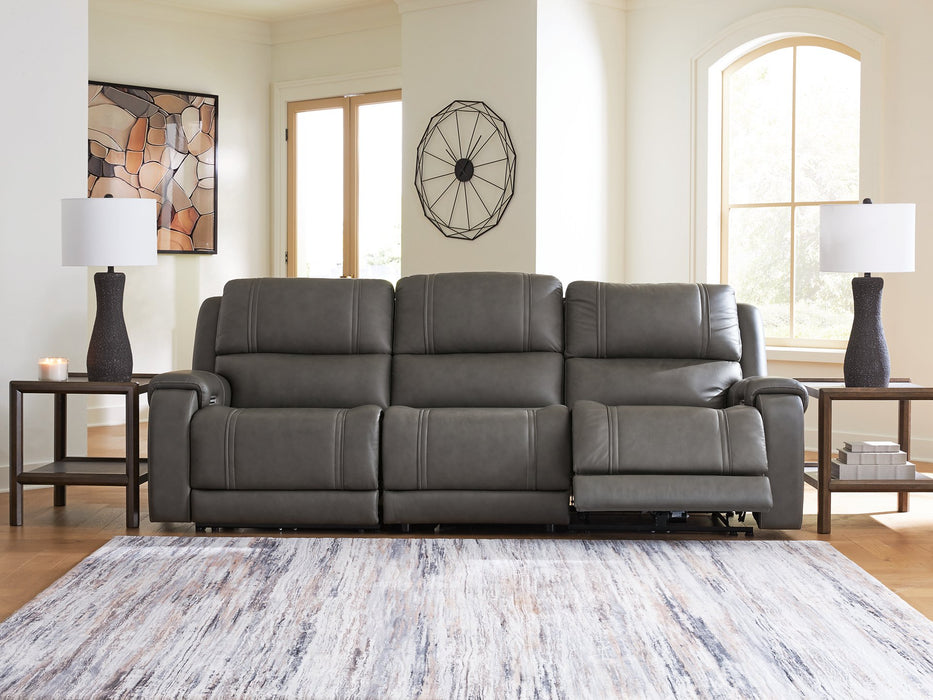 5Z - Pittson Power Sectional Reclining Sofa - Jack’s Furniture and More (Laredo, TX)