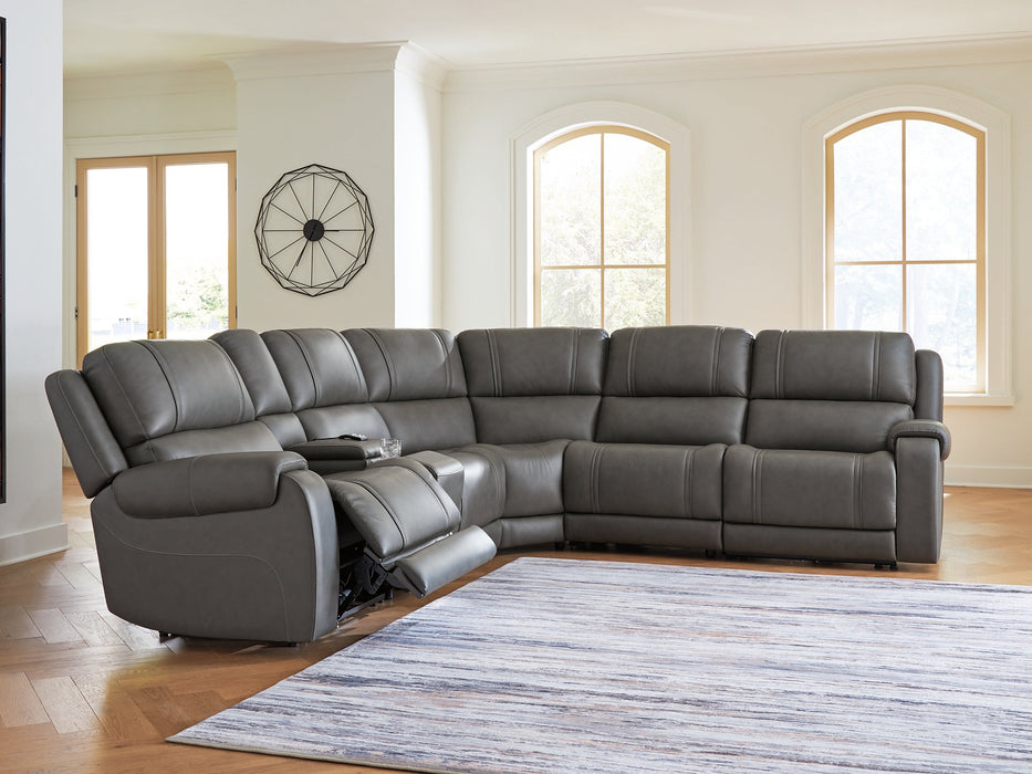 5Z - Pittson Power Reclining Sectional - Jack’s Furniture and More (Laredo, TX)