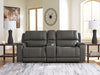 5Z - Pittson Power Reclining Sectional Loveseat with Console - Jack’s Furniture and More (Laredo, TX)