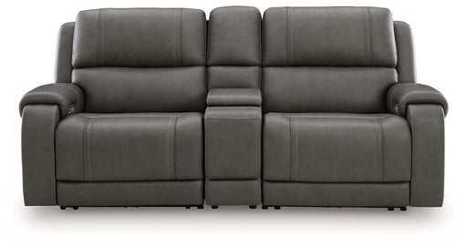 5Z - Pittson Power Reclining Sectional Loveseat with Console - Jack’s Furniture and More (Laredo, TX)