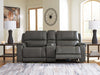 5Z - Pittson Power Reclining Sectional Loveseat with Console - Jack’s Furniture and More (Laredo, TX)