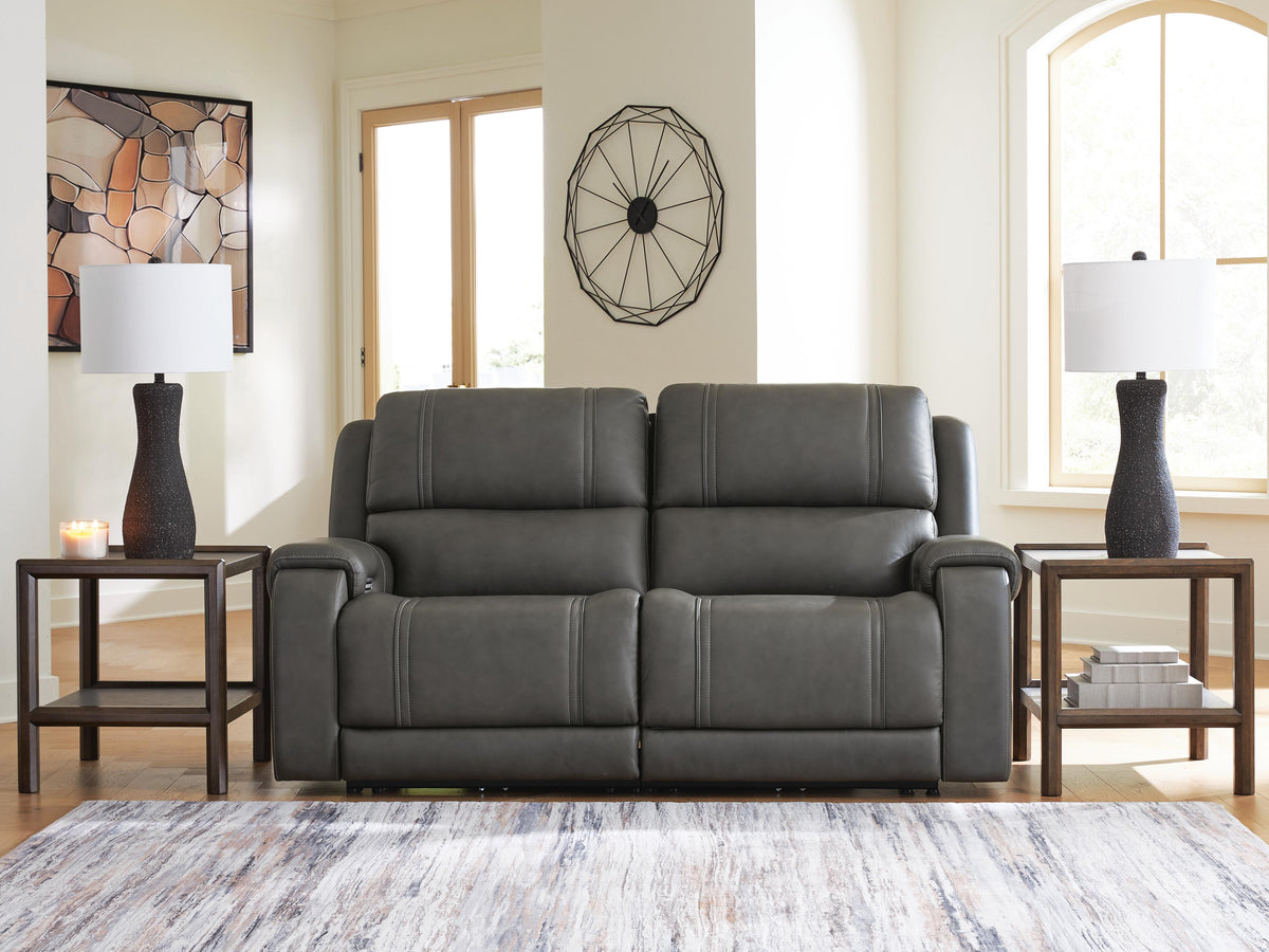 5Z - Pittson Power Reclining Sectional Loveseat