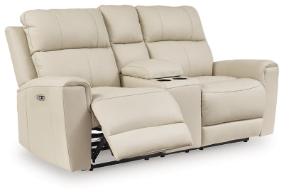 Dahlmoore Power Reclining Loveseat with Console - Jack’s Furniture and More (Laredo, TX)