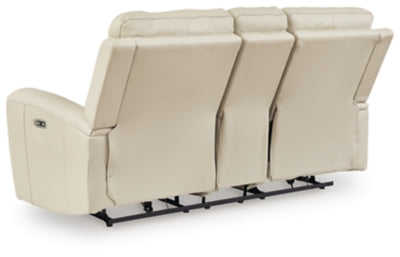 Dahlmoore Power Reclining Loveseat with Console - Jack’s Furniture and More (Laredo, TX)