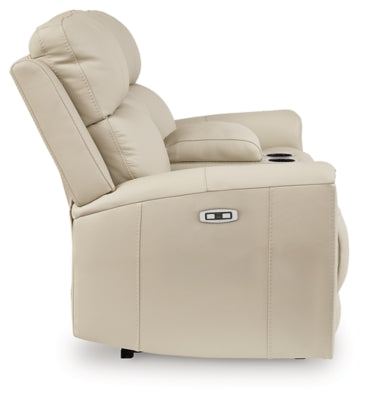 Dahlmoore Power Reclining Loveseat with Console - Jack’s Furniture and More (Laredo, TX)