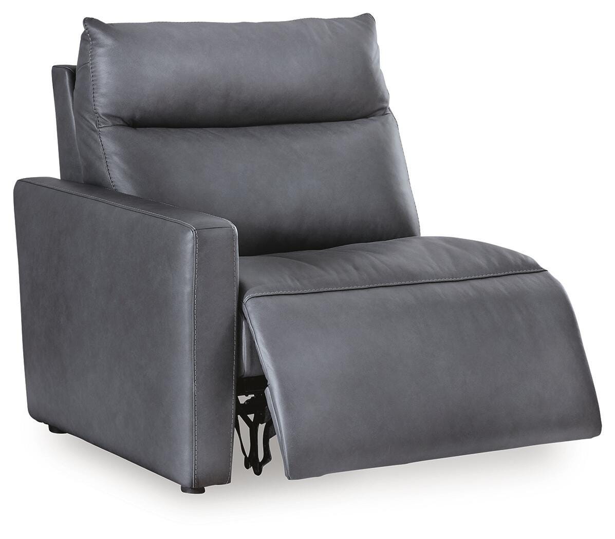 ModZ Power Reclining Sectional with Audio Console