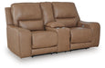 DeepWakes Power Reclining Loveseat with Console - Jack’s Furniture and More (Laredo, TX)