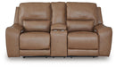 DeepWakes Power Reclining Loveseat with Console - Jack’s Furniture and More (Laredo, TX)