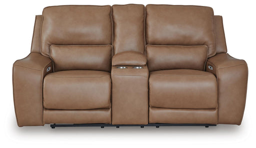 DeepWakes Power Reclining Loveseat with Console - Jack’s Furniture and More (Laredo, TX)