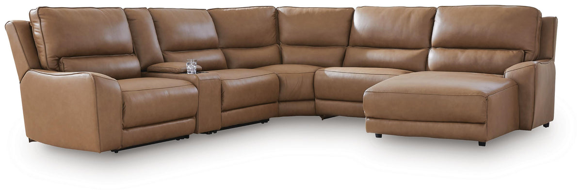 DeepWakes Power Reclining Sectional with Chaise - Jack’s Furniture and More (Laredo, TX)