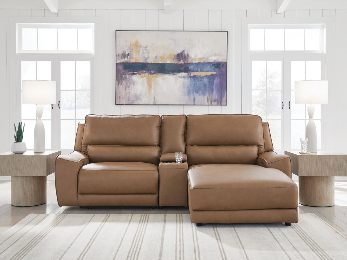 DeepWakes Power Reclining Sectional with Chaise - Jack’s Furniture and More (Laredo, TX)