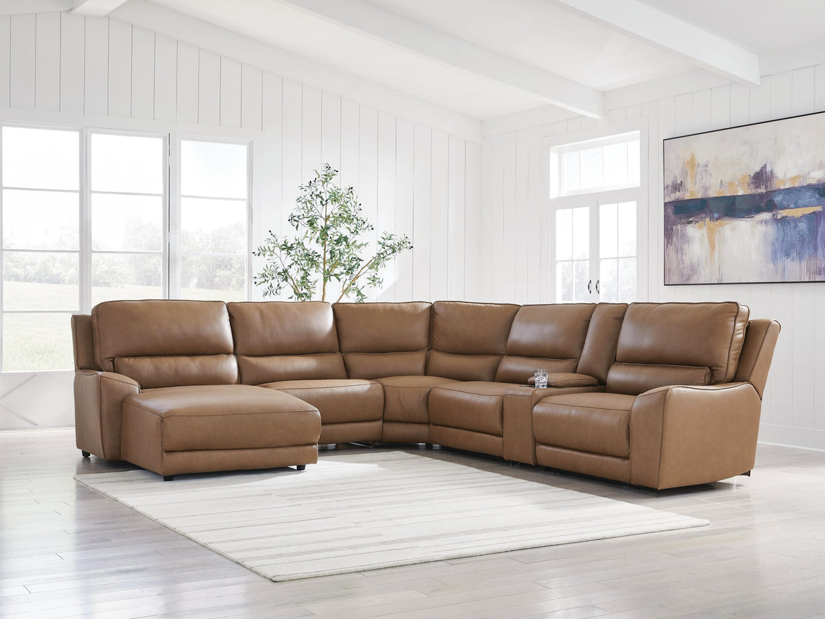 DeepWakes Power Reclining Sectional with Chaise - Jack’s Furniture and More (Laredo, TX)