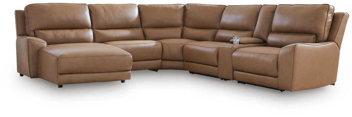 DeepWakes Power Reclining Sectional with Chaise - Jack’s Furniture and More (Laredo, TX)