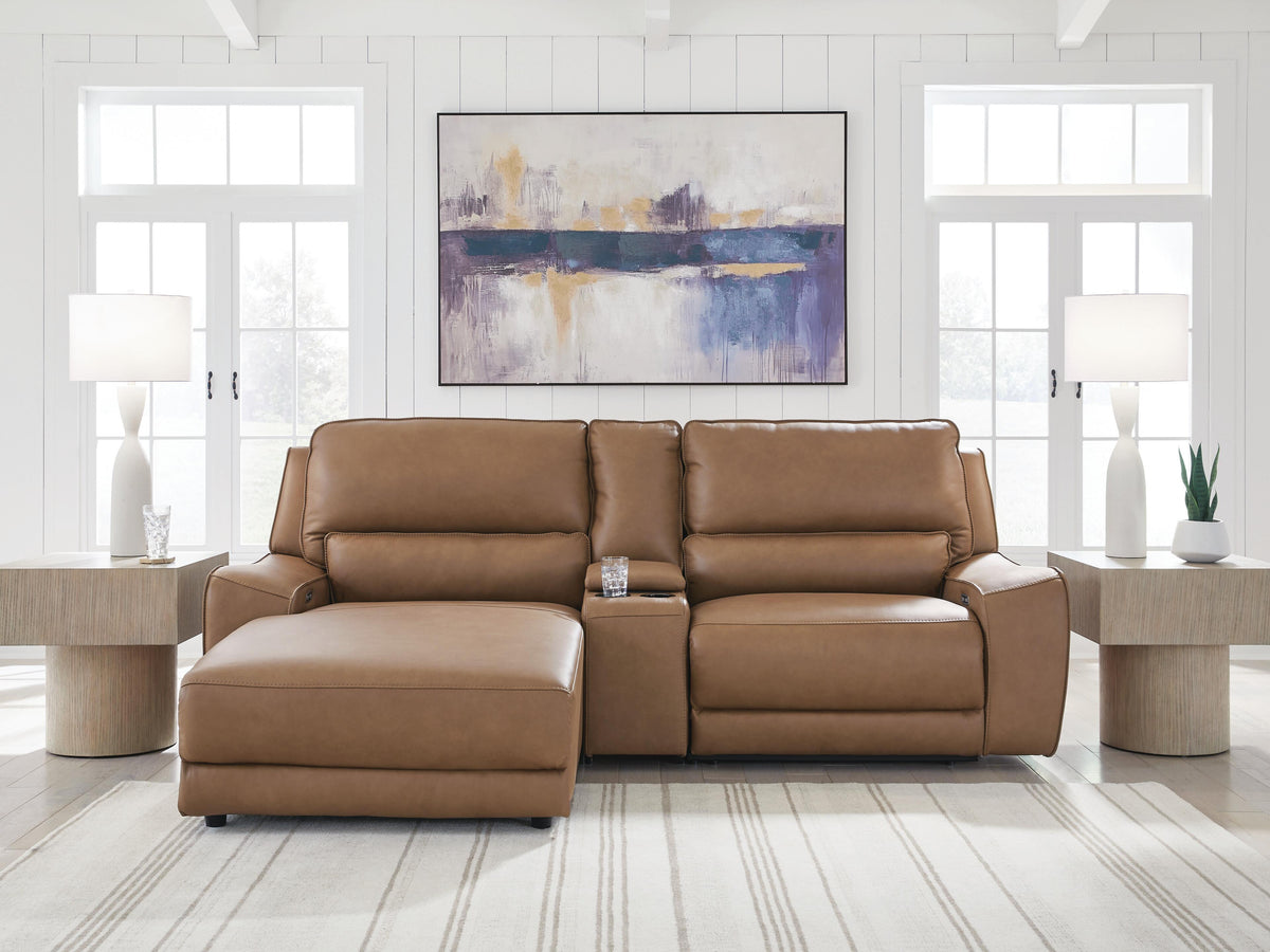 DeepWakes Power Reclining Sectional with Chaise - Jack’s Furniture and More (Laredo, TX)