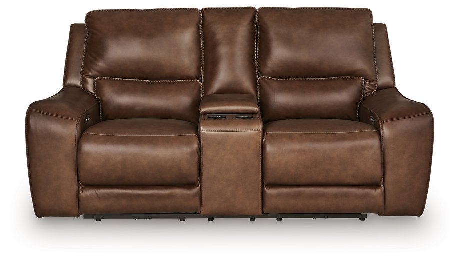 DeepWakes Power Reclining Loveseat with Console - Jack’s Furniture and More (Laredo, TX)