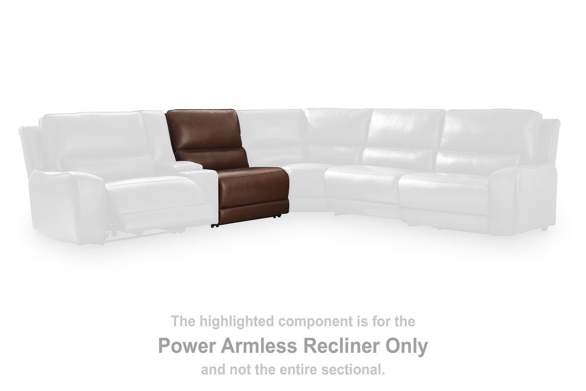 DeepWakes Power Reclining Sectional with Chaise - Jack’s Furniture and More (Laredo, TX)