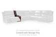 DeepWakes Power Reclining Sectional with Chaise - Jack’s Furniture and More (Laredo, TX)