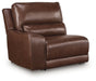 DeepWakes Reclining Sectional with Storage Console - Jack’s Furniture and More (Laredo, TX)